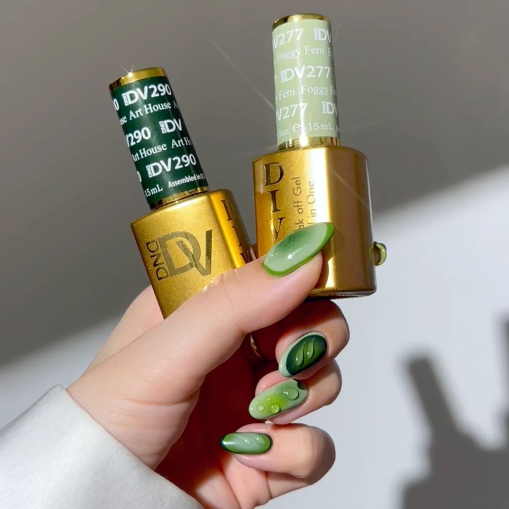 DND - Diva Duo - Collard Greens - #281 - Gel & Lacquer Polish at Beyond Polish