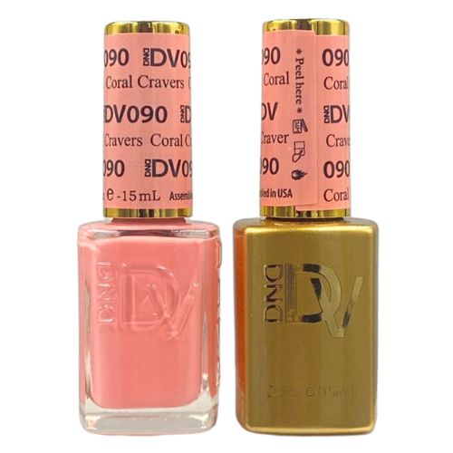 DND - Diva Duo - Coral Cravers - #090 - Gel & Lacquer Polish at Beyond Polish