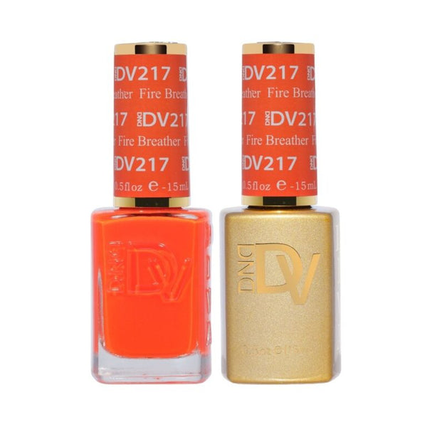 DND - Diva Duo - Fire Breather - #217 - Gel & Lacquer Polish at Beyond Polish