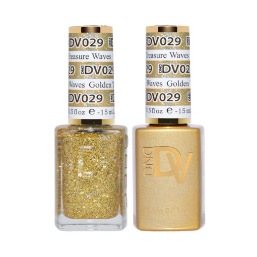 DND - Diva Duo - Golden Treasure Waves - #029 - Gel & Lacquer Polish at Beyond Polish