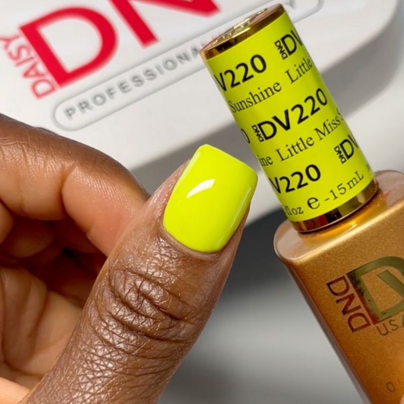 DND - Diva Duo - Little Miss Sunshine - #220 - Yellow Gel