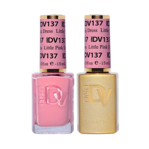 DND Diva Colors - Gel Polish and Regular Nail Polish 137 Little Pink Dress DND Diva Colors - Gel Polish and Regular Nail Polish 137 Little Pink Dress