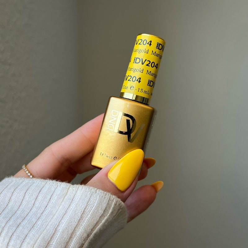 DND - Diva Duo - Marigold - #204 - Gel & Lacquer Polish at Beyond Polish