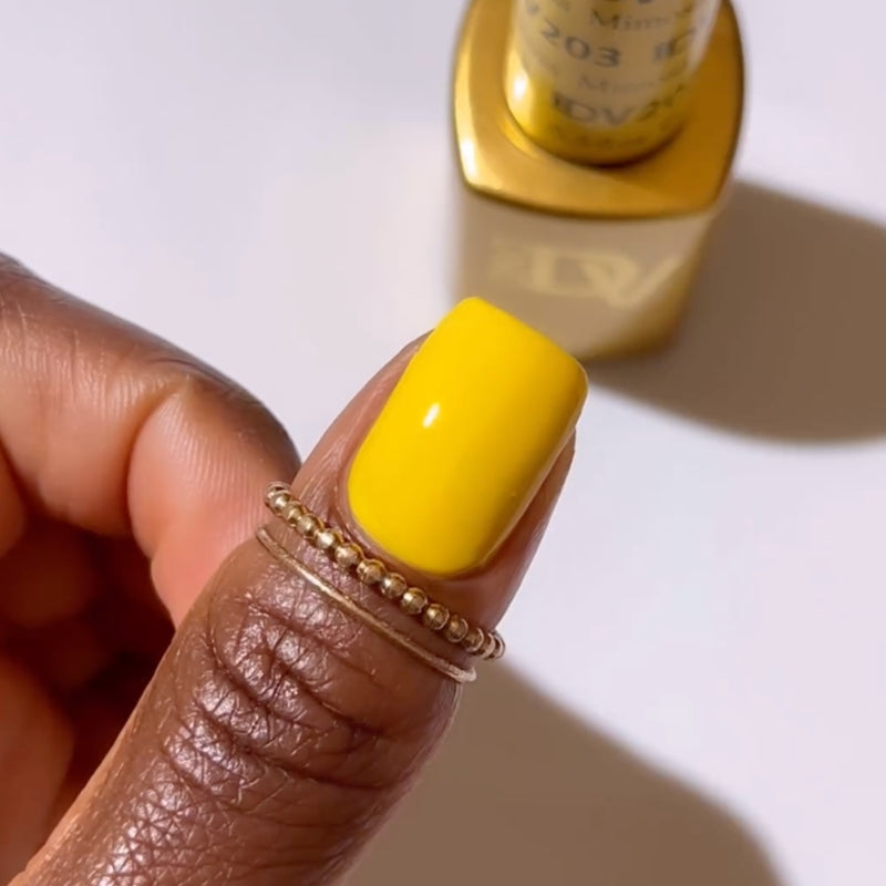 DND - Diva Duo - Mimosa - #203 - Gel & Lacquer Polish at Beyond Polish