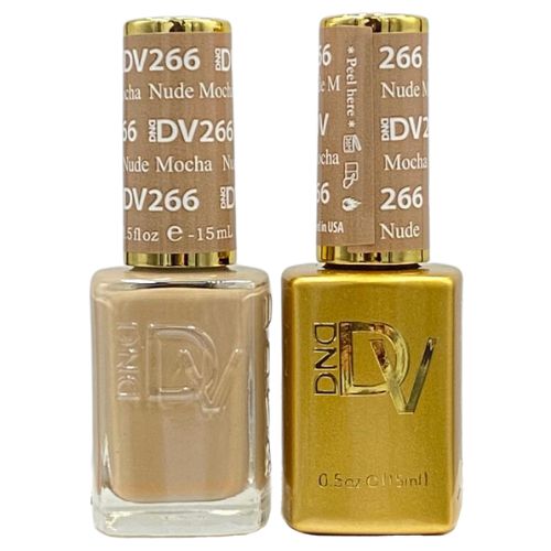 DND - Diva Duo - Nude Mocha - #266 - Gel & Lacquer Polish at Beyond Polish
