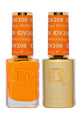DND - Diva Duo - Perfect Orange - #208 - Gel & Lacquer Polish at Beyond Polish