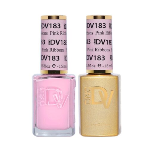 DND - Diva Duo - Pink Ribbons - #183 - Gel & Lacquer Polish at Beyond Polish