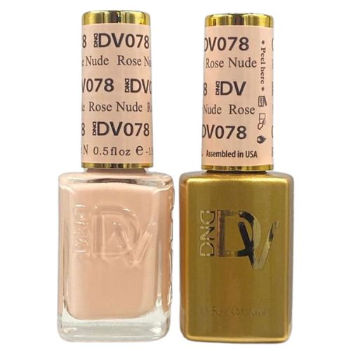 DND - Diva Duo - Rose Nude - #078 - Gel & Lacquer Polish at Beyond Polish