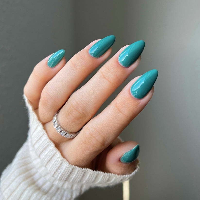フェントン Sea Mist Green イリデセントホブネイル ハンドベル DND - Diva Duo - Seafoam Serenade - #262 - Green Gel