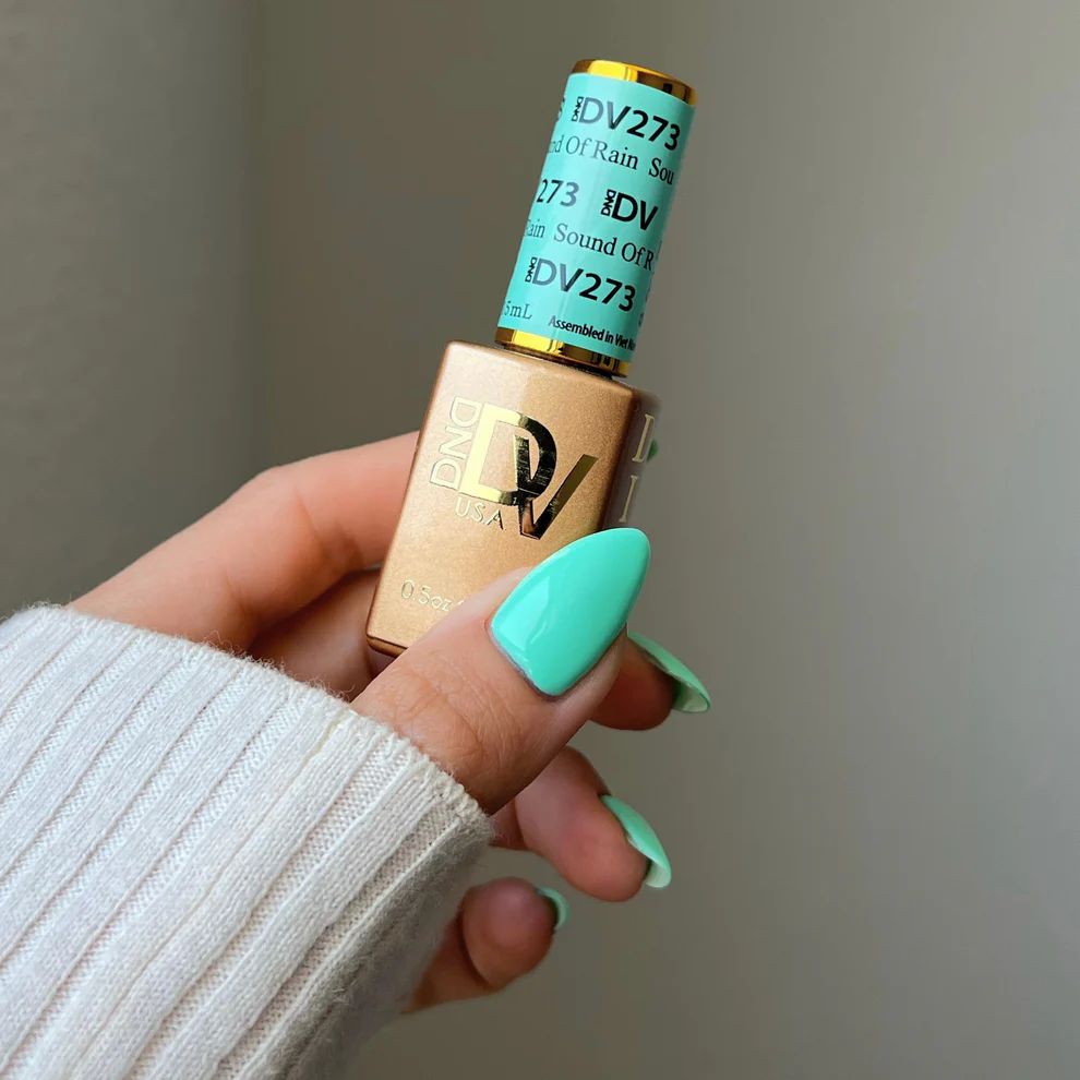DND - Diva Duo - Sound Of Rain - #273 - Green Gel & Lacquer Polish ...