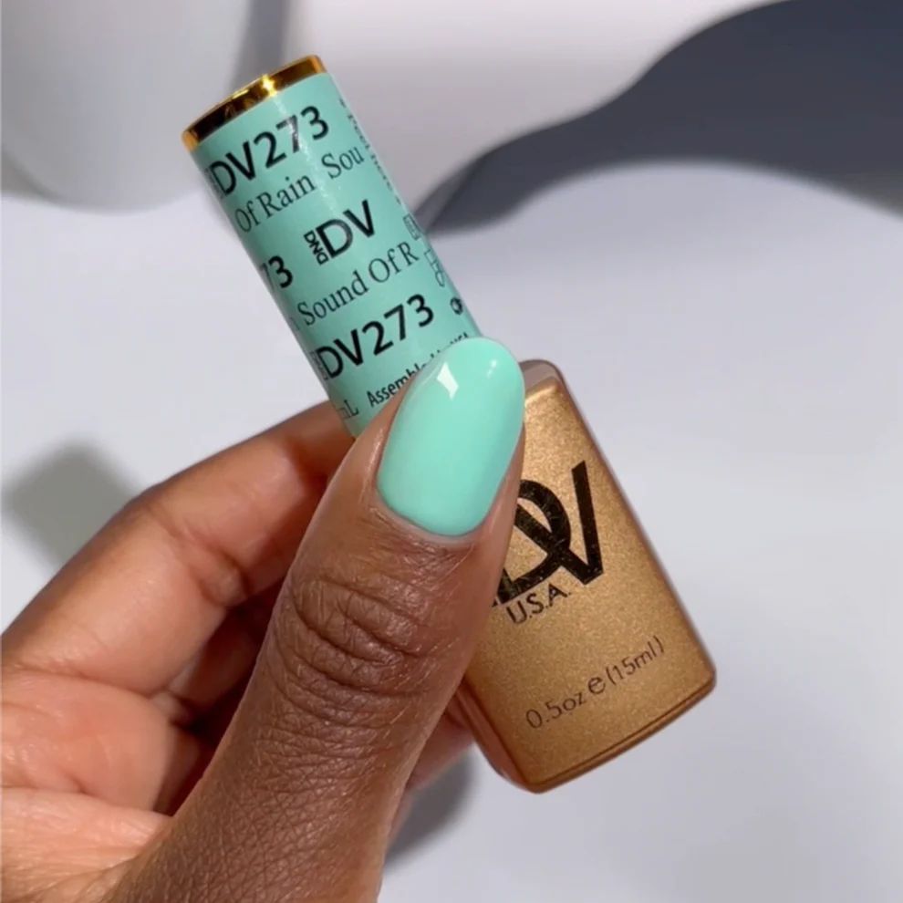 DND - Diva Duo - Sound Of Rain - #273 - Green Gel & Lacquer Polish ...