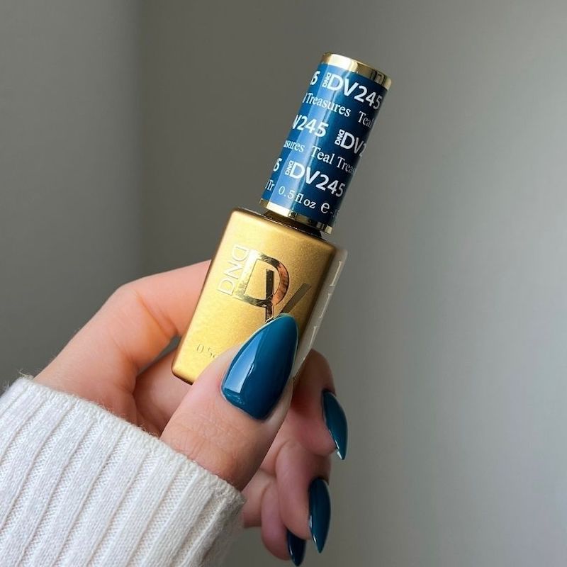 DND - Diva Duo - Teal Treasures - #245 - Gel & Lacquer Polish at Beyond Polish