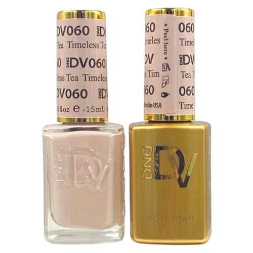 DND - Diva Duo - Timeless Tea - #060 - Gel & Lacquer Polish at Beyond Polish