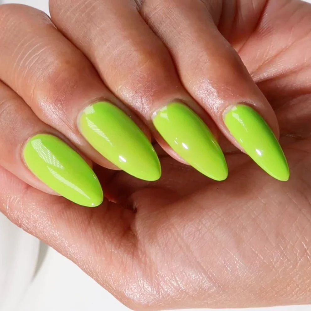 DND - Diva Duo - Wasabi Baby - #279 - Green Gel & Lacquer Polish