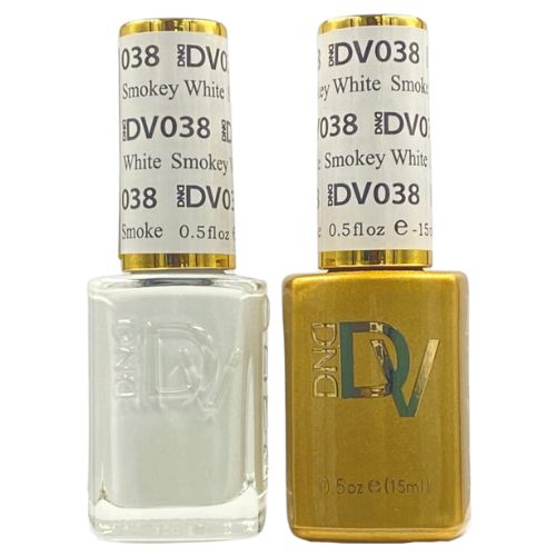 DND - Diva Duo - White Smoke - #038 - Gel & Lacquer Polish at Beyond Polish