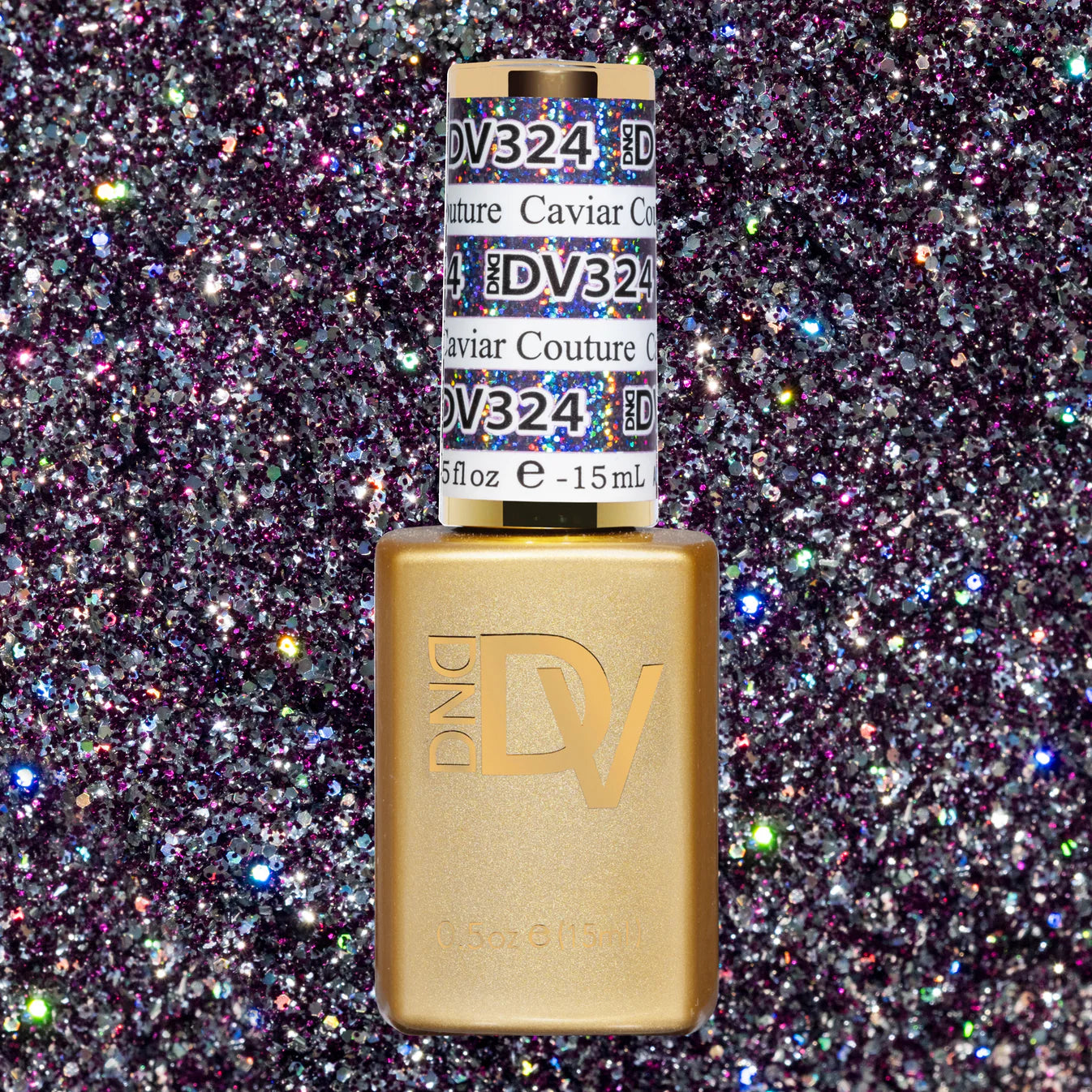DND - Diva Gel - Caviar Couture #324 - Gel Polish at Beyond Polish