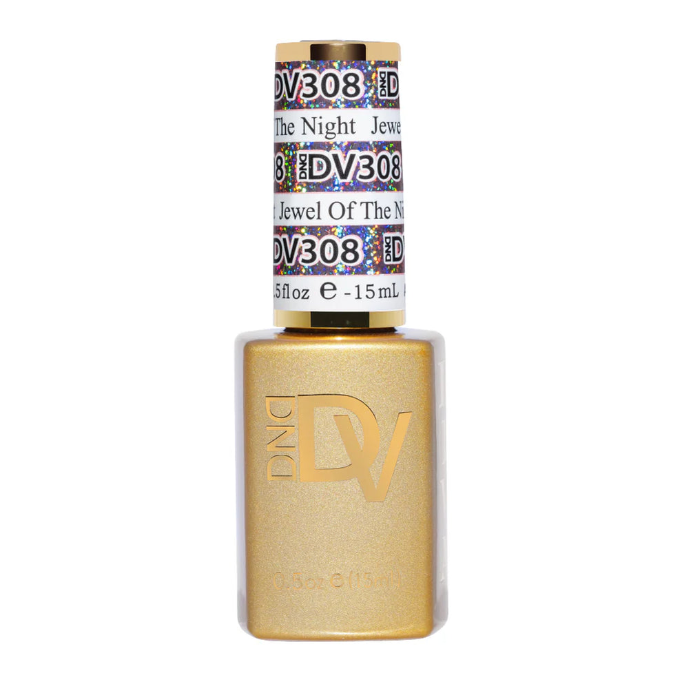 DND - Diva Gel - Jewel Of The Night #308 - Gel Polish at Beyond Polish
