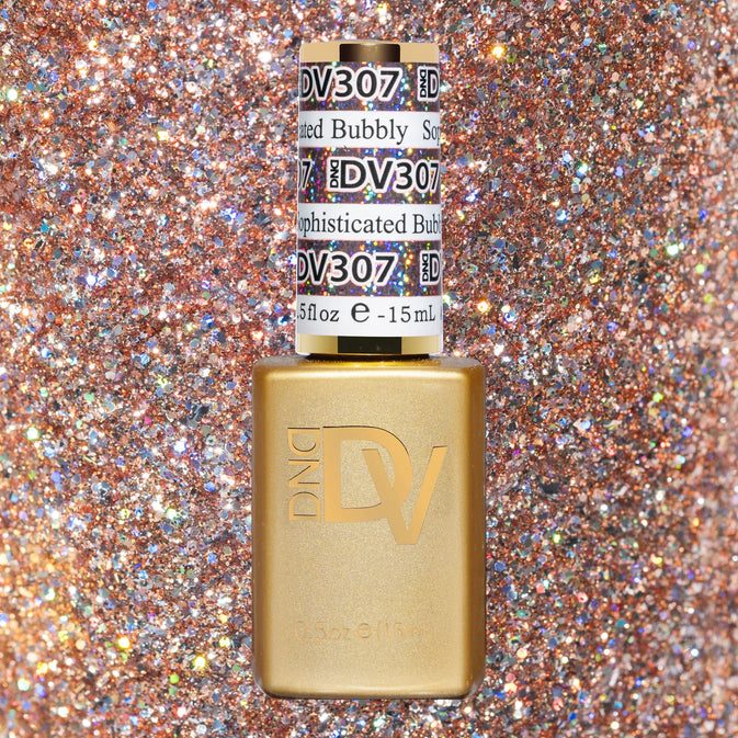 DND - Diva Gel - Sophisticated Bubbly #307 - Gel Polish at Beyond Polish