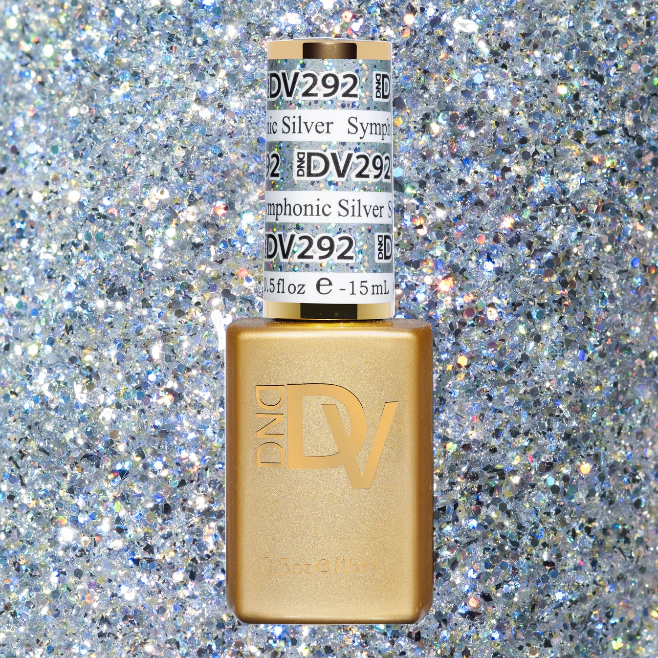 DND - Diva Gel - Symphonic Silver #292 - Gel Polish at Beyond Polish