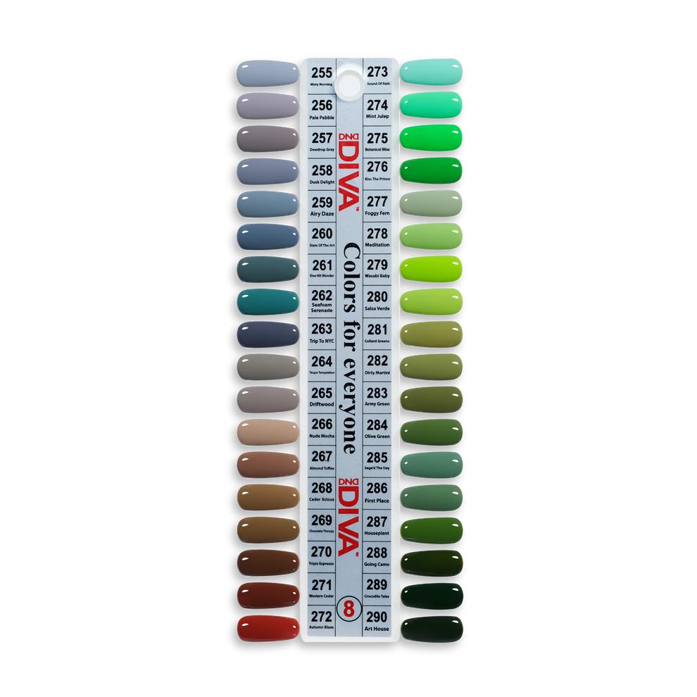 DND - Diva Happy Trails Collection Swatch – Single – 8 - Manicure & Pedicure Tools at Beyond Polish
