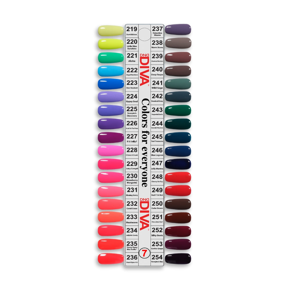 DND - Diva Parallel Universe Collection Swatch – Single – 7 - Manicure & Pedicure Tools at Beyond Polish