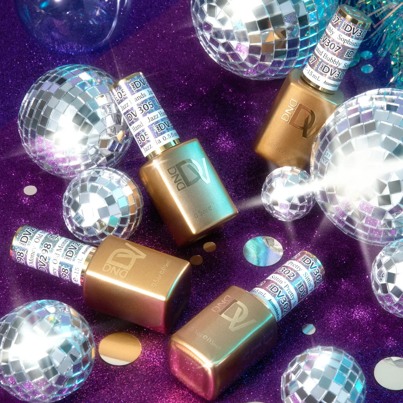 DND - Diva Raise Your Glass Collection - Gel Polish at Beyond Polish