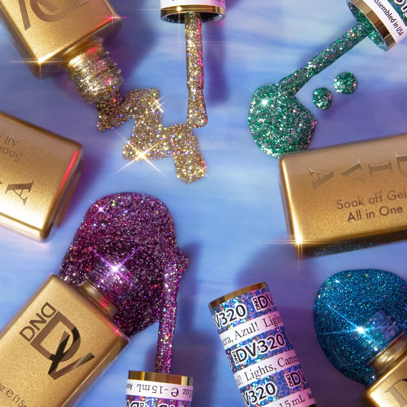 DND - Diva Raise Your Glass Collection - Gel Polish at Beyond Polish
