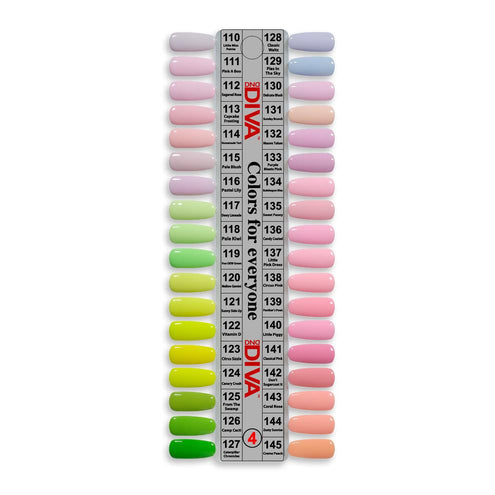 DND - Diva Soda Poppin' Collection Swatch – Single – 4 - Manicure & Pedicure Tools at Beyond Polish