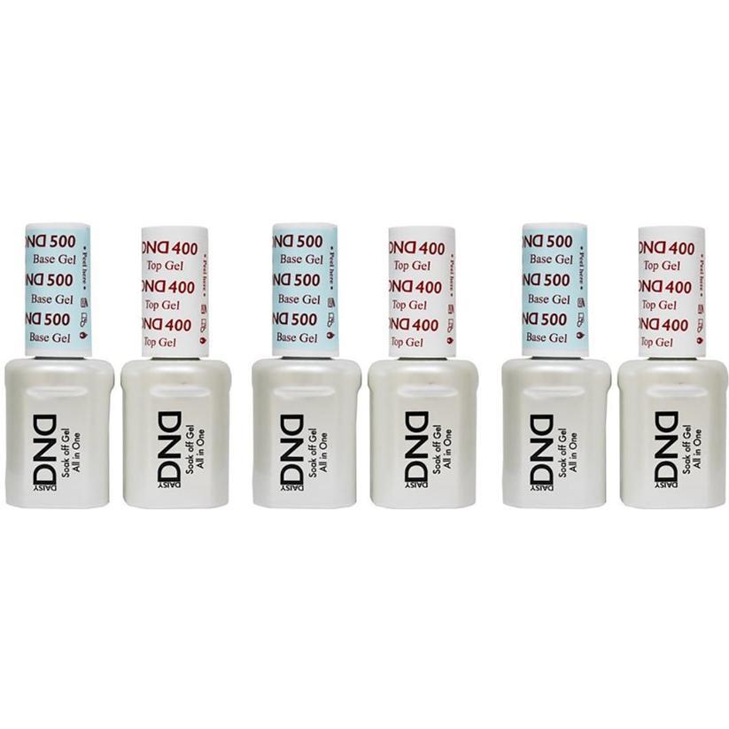 DND - Gel Base & Top - #400 #500 X3 - Top & Base Coats at Beyond Polish