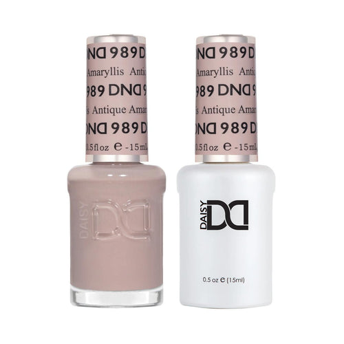 DND - Gel & Lacquer - Antique Amaryllis - #989