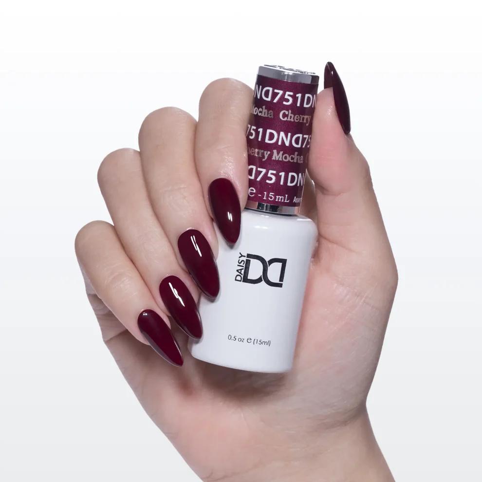 DND - Gel & Lacquer - Cherry Mocha - #751 - Gel & Lacquer Polish at Beyond Polish