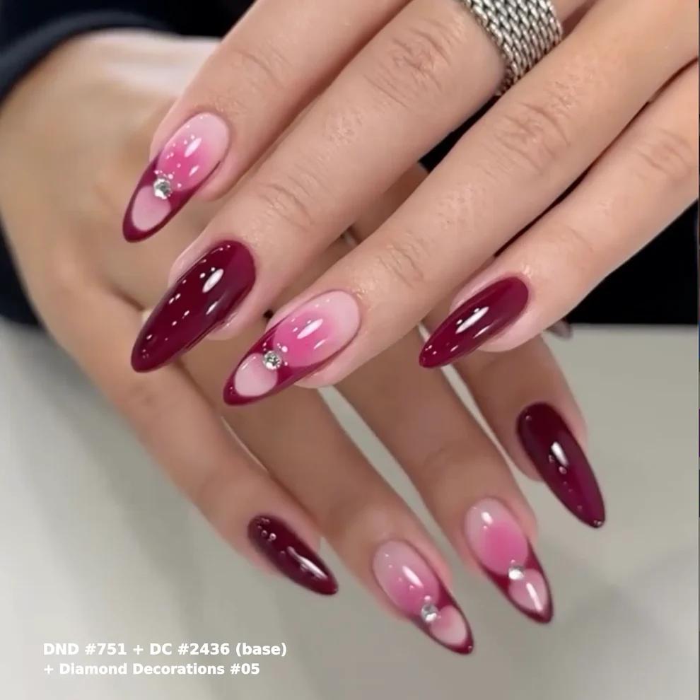DND Cherry Mocha #751 Gel & Lacquer Duo | Beyond Polish