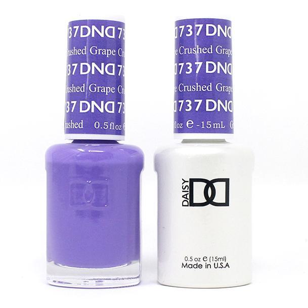 DND - Gel & Lacquer - Crushed Grape - #737 - Gel & Lacquer Polish at Beyond Polish