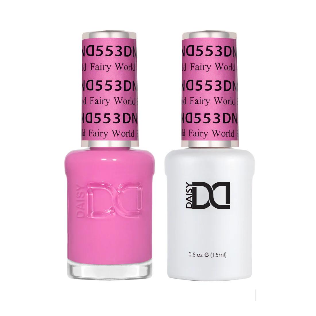 DND - Gel & Lacquer - Fairy World - #553 - Pink Gel & Lacquer