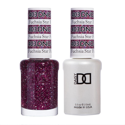 DND - Gel & Lacquer - Fuchsia Star - #403 - Gel & Lacquer Polish at Beyond Polish