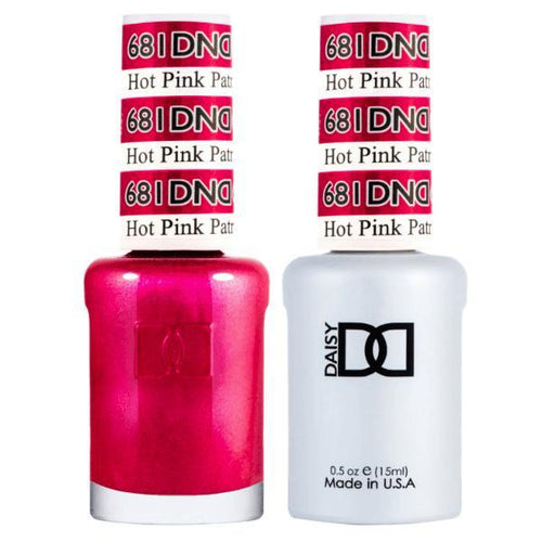 DND - Gel & Lacquer - Hot Pink Patrol - #681