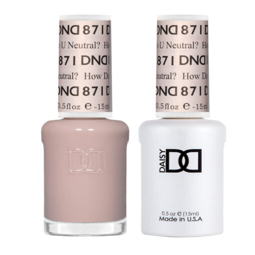 DND - Gel & Lacquer - How Do You Neutral? - #871 - Gel & Lacquer Polish at Beyond Polish