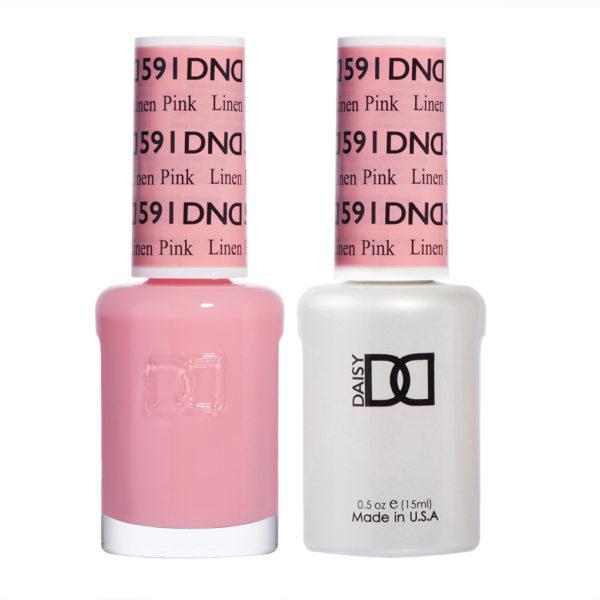 DND - Gel & Lacquer - Linen Pink - #591 - Gel & Lacquer Polish at Beyond Polish
