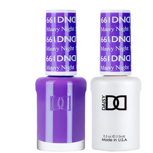 DND - Gel & Lacquer - Mauvy Night - #661