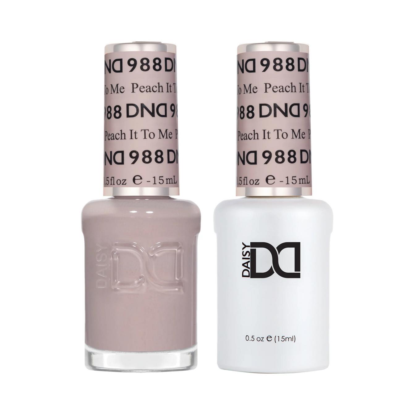 DND - Gel & Lacquer - Peach It To Me - #988 - Gel & Lacquer Polish at Beyond Polish
