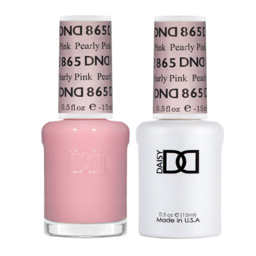 DND - Gel & Lacquer - Pearly Pink - #865 - Gel & Lacquer Polish at Beyond Polish