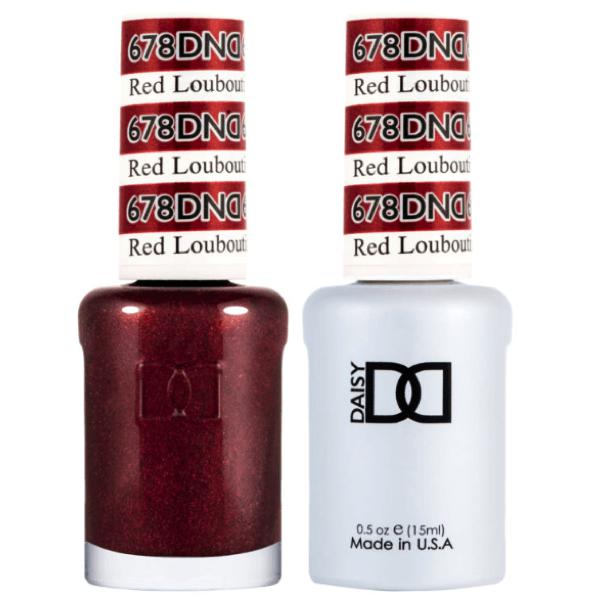 DND - Gel & Lacquer - Red Louboutin - #678 - Gel & Lacquer Polish at Beyond Polish