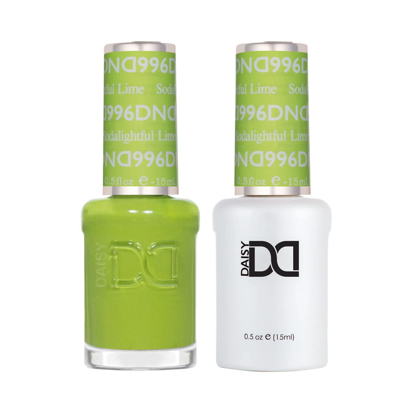DND - Gel & Lacquer - Sodalightful Lime - #996 - Gel & Lacquer Polish at Beyond Polish