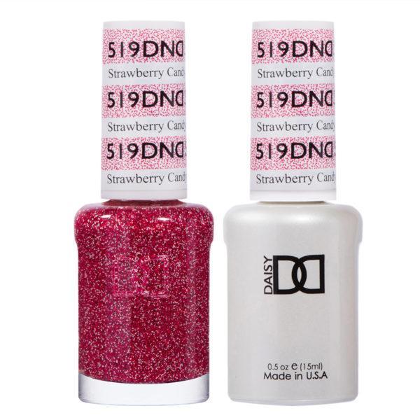 DND - Gel & Lacquer - Strawberry Candy - #519 - Gel & Lacquer Polish at Beyond Polish