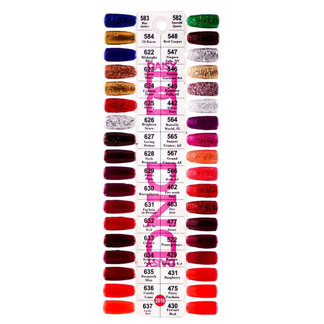 DND - Gel & Lacquer Swatch - Single 2016 - Manicure & Pedicure Tools at Beyond Polish