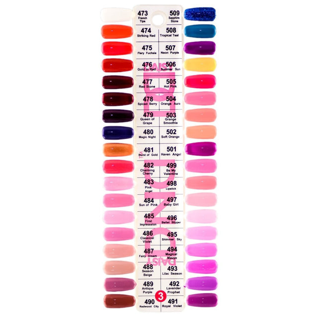 DND - Gel & Lacquer Swatch - Single #13 (Sheer Collection)