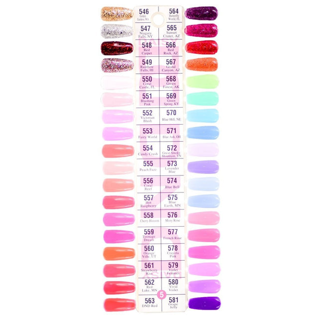 DND - Gel & Lacquer Swatch - Single #1
