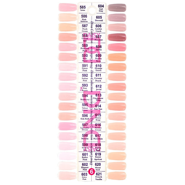 DND - Gel & Lacquer Swatch - Single #13 (Sheer Collection)