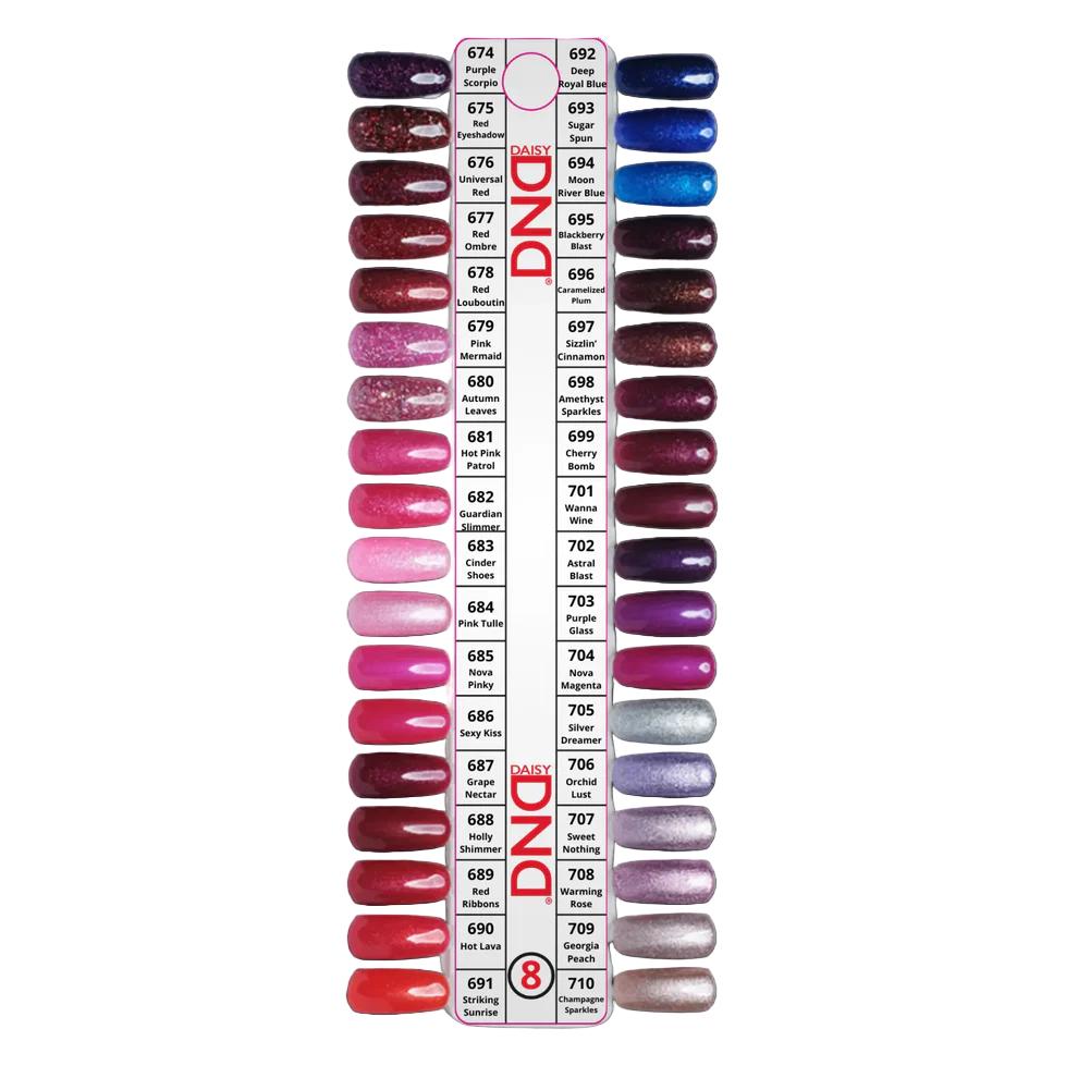 DND - Gel & Lacquer Swatch - Single #8 - Manicure & Pedicure Tools at Beyond Polish