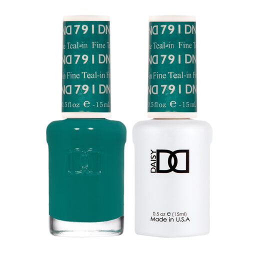 DND - Gel & Lacquer - Teal-In' Fine - #791 - Gel & Lacquer Polish at Beyond Polish